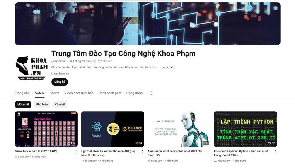 khóa học lập trình androi miễn phí 1