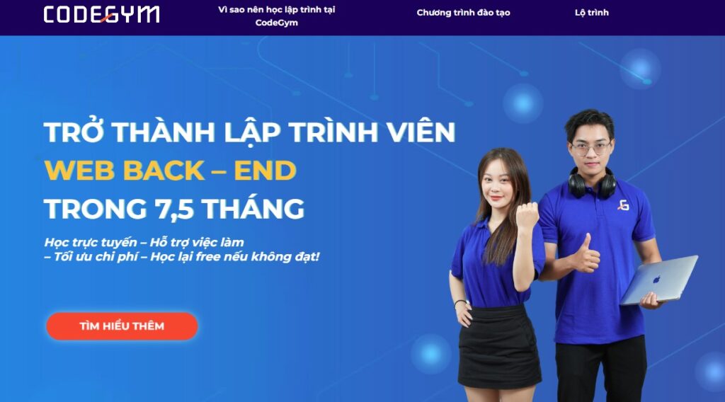 khóa học lập trình backend miễn phí