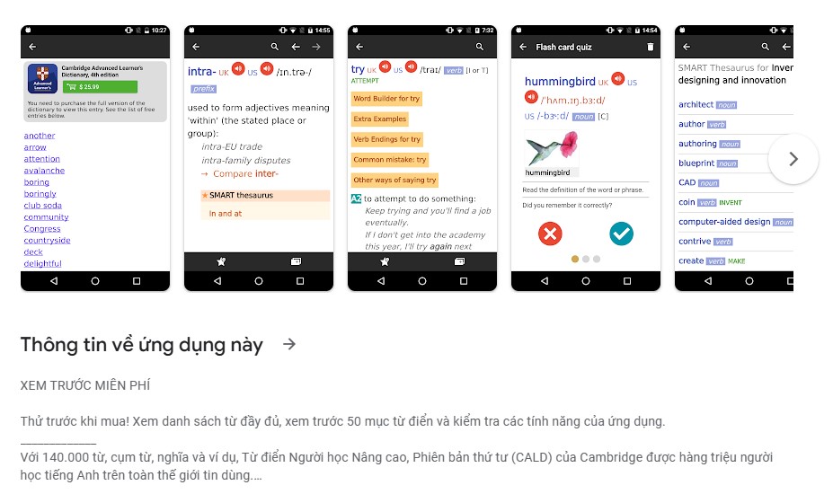 Cambridge English Dictionary - Tra Cứu Từ Vựng Tiếng Anh Chính Xác
