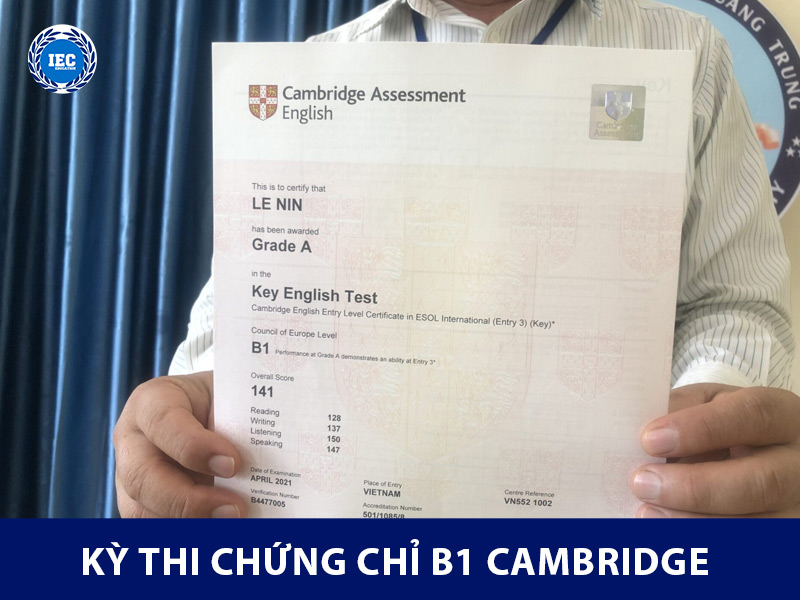 Tầm quan trọng của việc học từ vựng đối với kỳ thi chứng chỉ B1 Cambridge