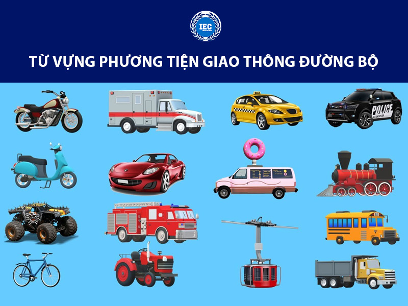 Từ Vựng Phương Tiện Giao Thông Đường Bộ
