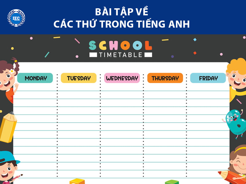 bai tap ve cac thu trong tieng anh