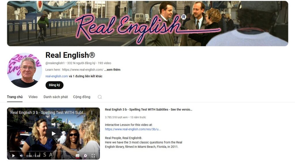 Real English
