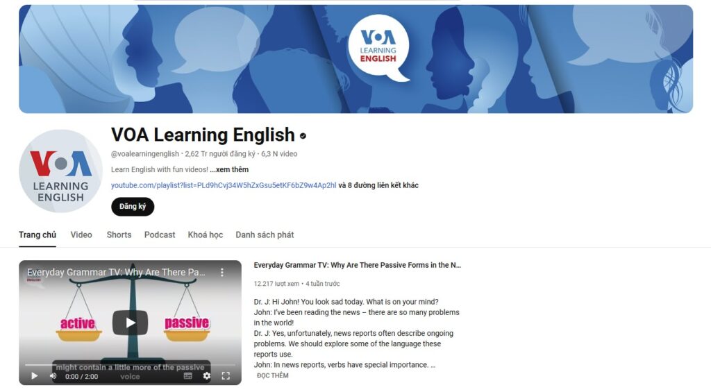 luyện nghe tiếng anh luyện nghe tiếng anh VOA Learning English