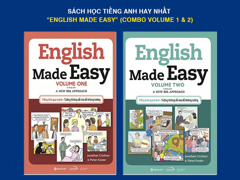 Sách Học Tiếng Anh Hay Nhất “English Made Easy” (Combo Volume 1 & 2)