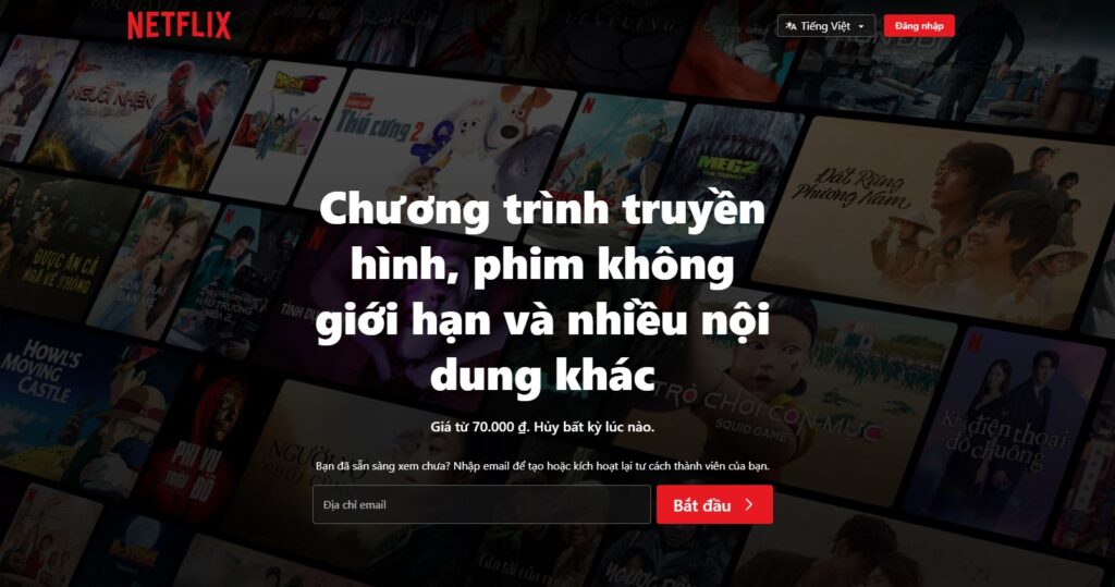 Netflix - Ứng Dụng Học Tiếng Anh Qua Phim Hàng Đầu