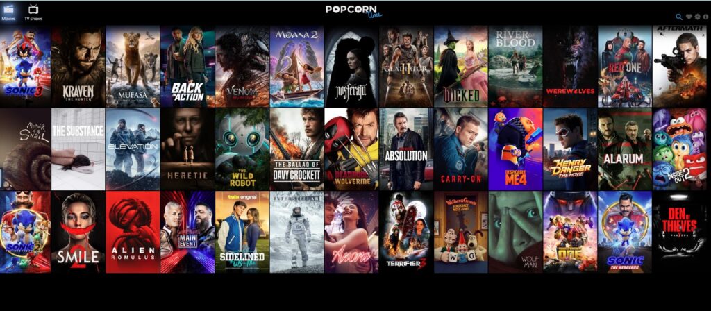 hoc tieng anh qua Popcorn-time.to