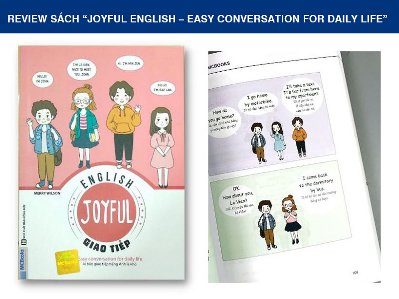 Cuốn Sách Tiếng Anh “Joyful English – Easy Conversation for Daily Life”