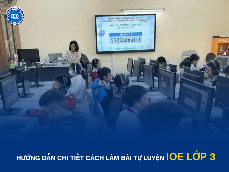 Hướng Dẫn Chi Tiết Cách Làm Bài Tự Luyện IOE Lớp 3