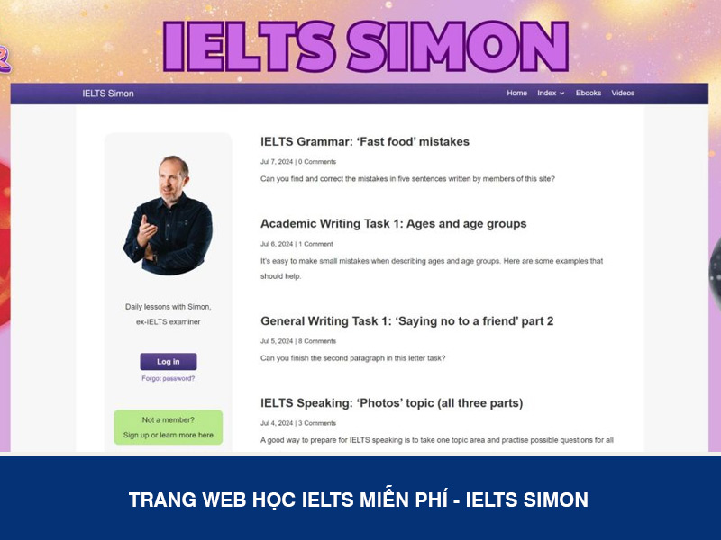 Trang Web Học Ielts Miễn Phí - IELTS Simon