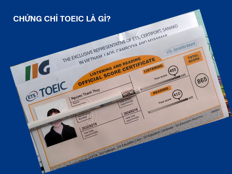 Chứng Chỉ TOEIC Là Gì?