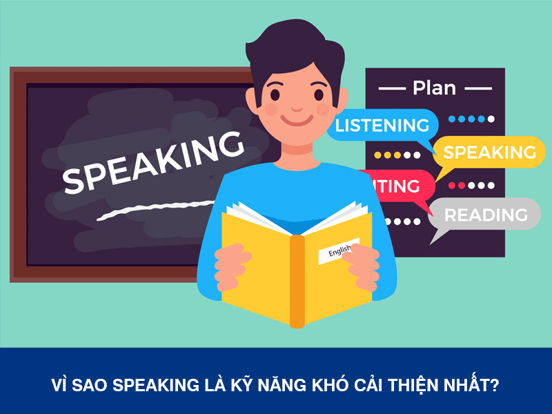 Vì Sao Speaking Là Kỹ Năng Khó Cải Thiện Nhất?
