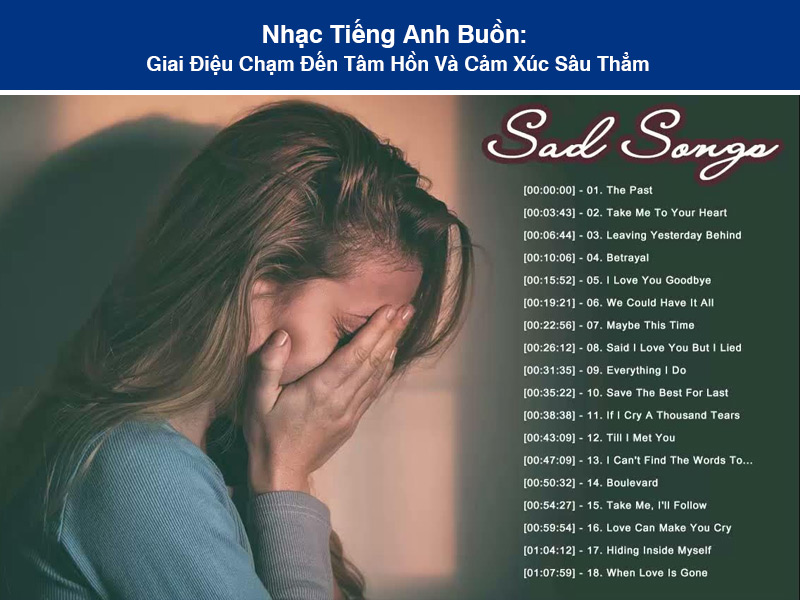 tong hop bai hat nhac tieng anh buon
