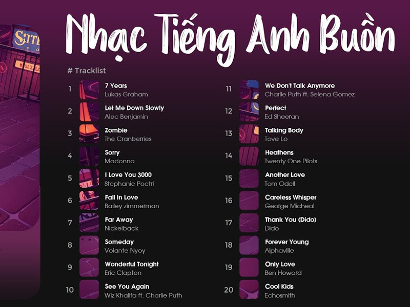 Vì Sao Nhạc Tiếng Anh Buồn Lại Được Yêu Thích?