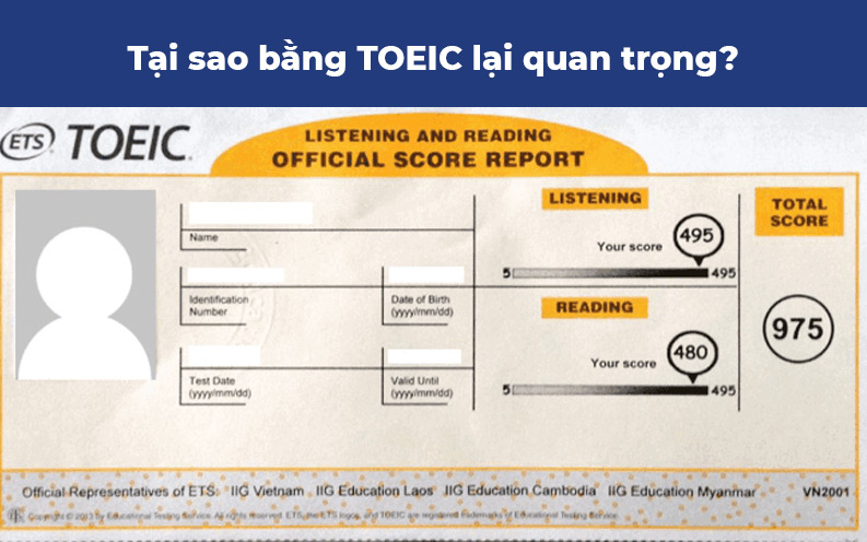 Tại sao bằng TOEIC lại quan trọng?